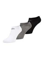 NIKE Sportsocken Everyday LW No-Show 3er Pack grau/schwarz/weiß