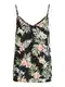 PIECES Top ''''Nya''''  kaki / svijetlozelena / koraljna / breskva / crna