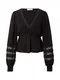 Guido Maria Kretschmer Collection Bluza ''''Floriane''''  črna