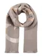 GUESS Šála  šedobéžová / velbloudí / krémová