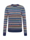 Revolution Pullover navy / orange / rot / braun / oliv