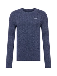 Pullover navy / naturweiß