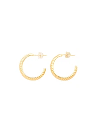 Náušnice 'Olea' zlatá