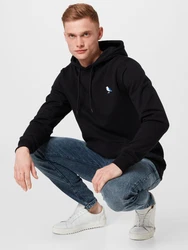 Cleptomanicx Hooded Embro Gull 2 Sweatshirt schwarz