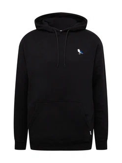 Cleptomanicx Hooded Embro Gull 2 Sweatshirt schwarz Cleptomanicx Hooded Embro Gull 2 Sweatshirt schwarz