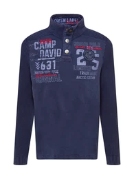 Pullover navy / grau / melone