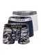 GUESS Boxershorts ''''DAVIE'''' blau / weiß / grau / hellgrau / wollweiß