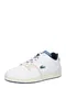 LACOSTE Nizke superge ''''Court Cage''''  bela / temno modra / dimno modra / puder / neonsko oranžna