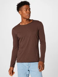 Key Largo Langarmshirt CHEESE schoko