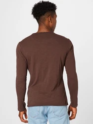 Key Largo Langarmshirt CHEESE schoko