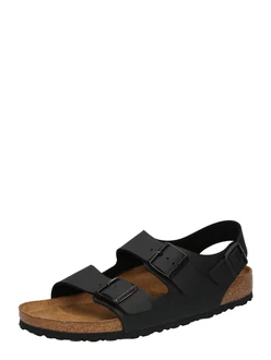BIRKENSTOCK Sandale 'Milano' schwarz