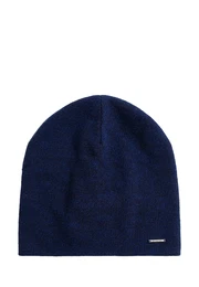Finn Flare Strickmütze dunkelblau