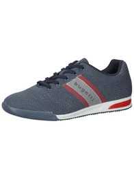 Sneaker taubenblau / grau / dunkelrot