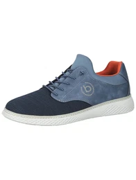 Sneaker dunkelblau / taubenblau / dunkelorange