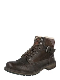 Schnürboots schoko / mischfarben