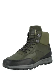 Schnürboots dunkelgrün / grau / oliv