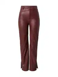 Kendall for ABOUT YOU Kalhoty 'Dita' tmavě hnědá