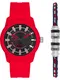 DIESEL Uhr blau / rot