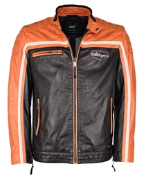 Jacke orange / schwarz / wei