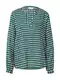 Kaffe Bluza ''''Sary Tilly''''  zelena / bijela / noćno plava