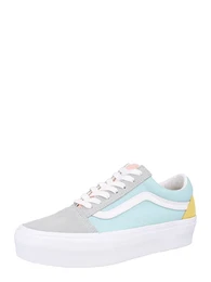 Sneaker ''''Old Skool'''' hellblau / weiß / grau / gelb / puder