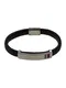 TOMMY HILFIGER Armband schwarz / silber