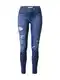 LEVI'S  Traperice '710 Super Skinny'  plavi traper