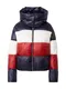 TOMMY HILFIGER Zimní bunda  marine modrá / červená / bílá