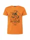 REPLAY T-Shirt orange / schwarz