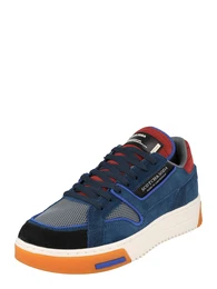 Sneaker dunkelblau / grau / orange