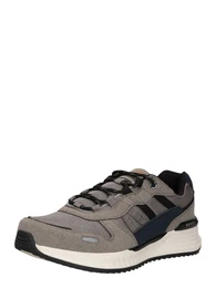 Sneaker grau / schwarz / marine / orange