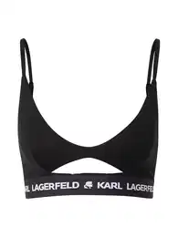 Podprsenka 'Peephole' černá / bílá