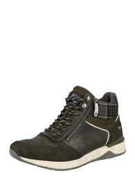 Schnrboots braun / grau / khaki / schwarz