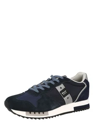 Sneaker ''''QUEENS'''' navy / silber / schwarz / weiß