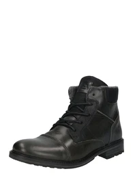 Schnürboots karamell / dunkelbraun