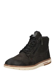Schnürboots basaltgrau / grau / schwarz