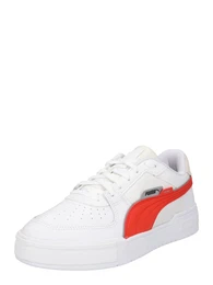 Sneaker weiß / feuerrot