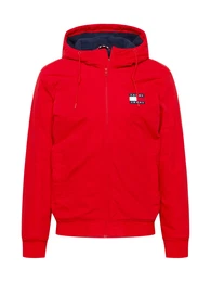Jacke hellrot / navy / weiß