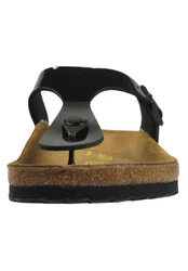 BIRKENSTOCK Zehentrenner 'Gizeh' schwarz
