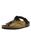 BIRKENSTOCK Zehentrenner 'Gizeh' schwarz