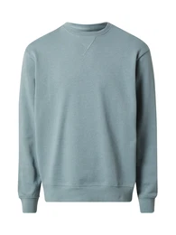 Sweatshirt (GOTS) rauchblau