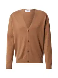 Strickjacke 'Marcel' braun