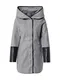 VERO MODA Přechodný kabát  šedý melír / černá
