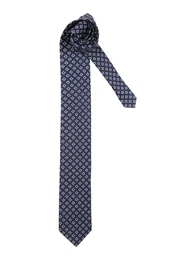 Krawatte navy / weiß