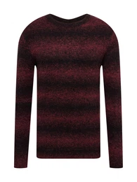 Pullover merlot / schwarz