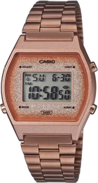 Digitaluhr bronze / rot
