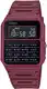 CASIO VINTAGE Digitaluhr burgunder / schwarz