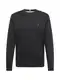 TOMMY HILFIGER Pullover anthrazit / rot / weiß / navy