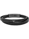 ARMANI Armband silber / anthrazit