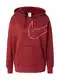 NIKE Sportska sweater majica  karmin crvena / bijela